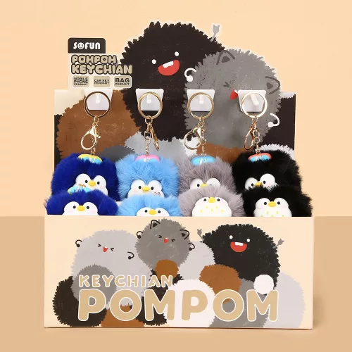 KULCSTARTÓ, POMPOM, PINGVIN