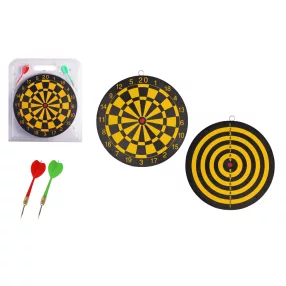 DARTS TÁBLA 2 DART TŰVEL ZACSKÓBAN