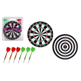 DARTS TÁBLA 2 DART TŰVEL ZACSKÓBAN