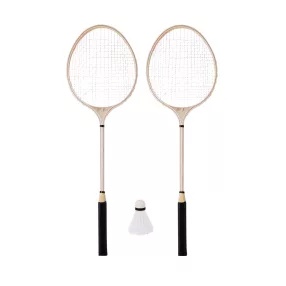 TOLLASÜTŐ FA SZETT, 2 ÜTŐ ÉS 1 LABDA