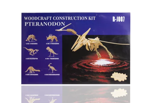 FA 3D PUZZLE PTERANO, NAGY MÉRETŰ, 4 LAPOS