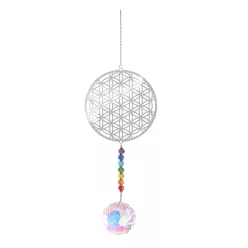 MANDALA, VÍZTISZTA KRISTÁLY DÍSZITÉSSEL