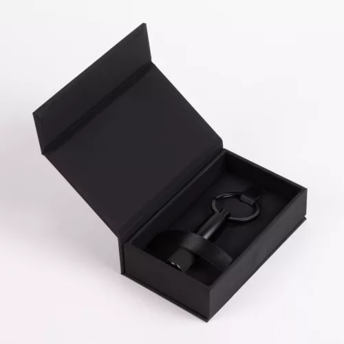 HUGO BOSS kulcstartó, Gear Matrix kollekció - fekete