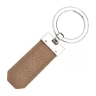 BOSS kulcstartó valódi bőrből, Classic Grained kollekció - camel barna