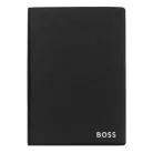 BOSS notesz A6, Essential kollekció - fekete; vonalas       lapokkal