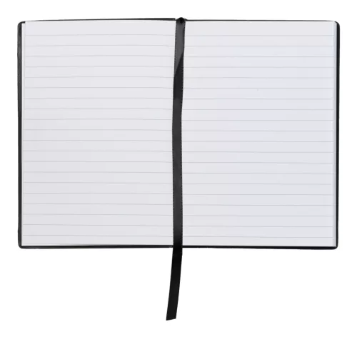 BOSS notesz A6, Essential kollekció - fekete; vonalas       lapokkal
