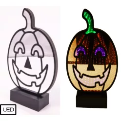 LED HALLOWEEN TÖK, KALAPBAN