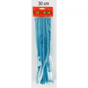 ZSENÍLIA DRÓT*40 KÉK   30CM