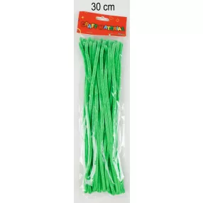 ZSENÍLIA DRÓT*40 ZÖLD  30CM