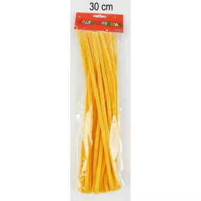 ZSENÍLIA DRÓT*40 SÁRGA 30CM