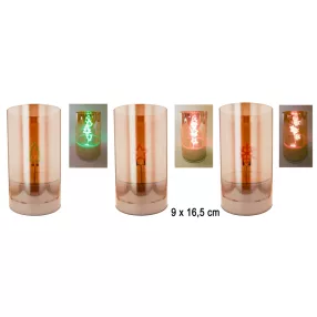 Ü.MT.LED 3S ROSE GO9*16,5CM