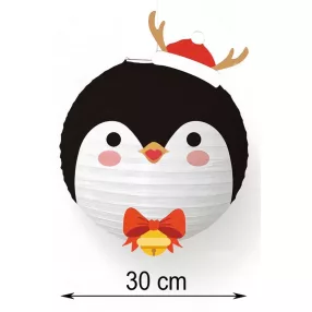 P.LÁMPÁS KARI PINGVIN  30CM