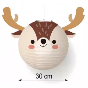 P.LÁMPÁS JÁVORSZARVAS  30CM