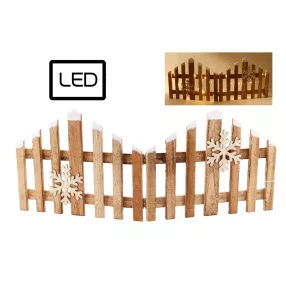 FA KERÍTÉS+20LED ÉGETETT 30