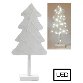 FA FENYŐFA+30LED FEHÉR   56
