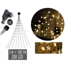 LED SZOKNYA CSILLAG MELEG FEHÉR