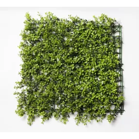 PUSZPÁNGKOCKA FEHÉR VIRÁGGAL UV ÁLLÓ 50CM X50CM