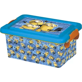 LICENC MŰANYAG  TÁROLÓDOBOZ MINIONS