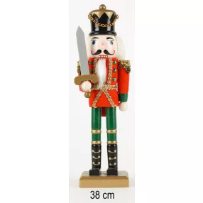 FA DIÓTÖRŐ+KARD PIR/ARANY38