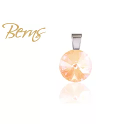 BERNS MEDÁL GALAXY D-PEACH 12MM SS