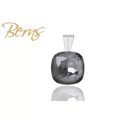 BERNS MEDÁL YLA I-DK.GREY 12MM SS
