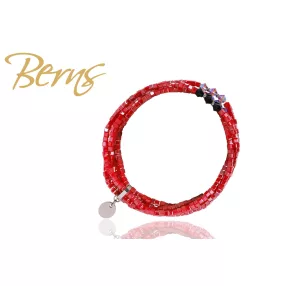 BERNS KARKÖTŐ GLOSSY RED MIX SS