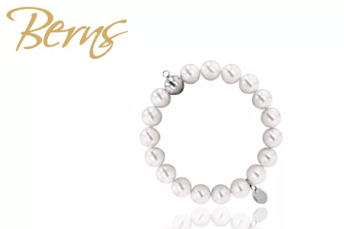 BERNS KARKÖTŐ CHARM TRANI WHITE 10SS
