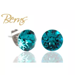BERNS FÜLBEVALÓ XIRIUS BL.ZIRCON 8MM SS