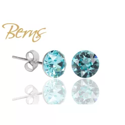 BERNS FÜLBEVALÓ XIRIUS LT.TURQUOISE 6MM SS