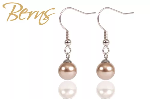 BERNS FÜLBEVALÓ MIA PEARL BRONZ 8