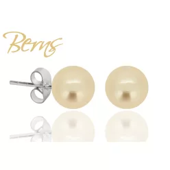 BERNS FÜLBEVALÓ CARIE LT.GOLD 8MM SS