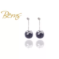 BERNS FÜLBEVALÓ MINK- BONGO GREY SS