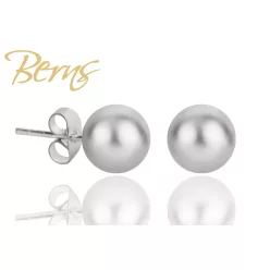 BERNS FÜLBEVALÓ CARIE LT.GREY 8MM SS