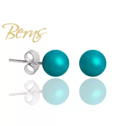 BERNS FÜLBEVALÓ CARIE IDK.TURQUOISE 6MM SS